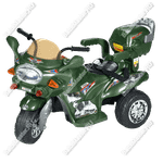 Детский трехколесный электромотоцикл "MalinaBay HT-99631" зеленый