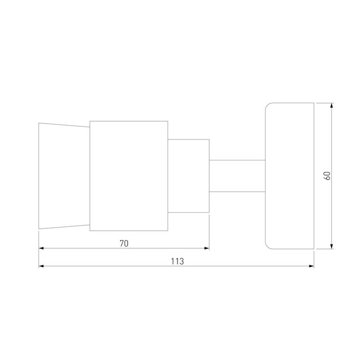 Светодиодный спот Eurosvet Plat 20125/1 серебро