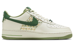 Кроссовки Nike Air Force 1 Low "Light Bone And Gorge Green"