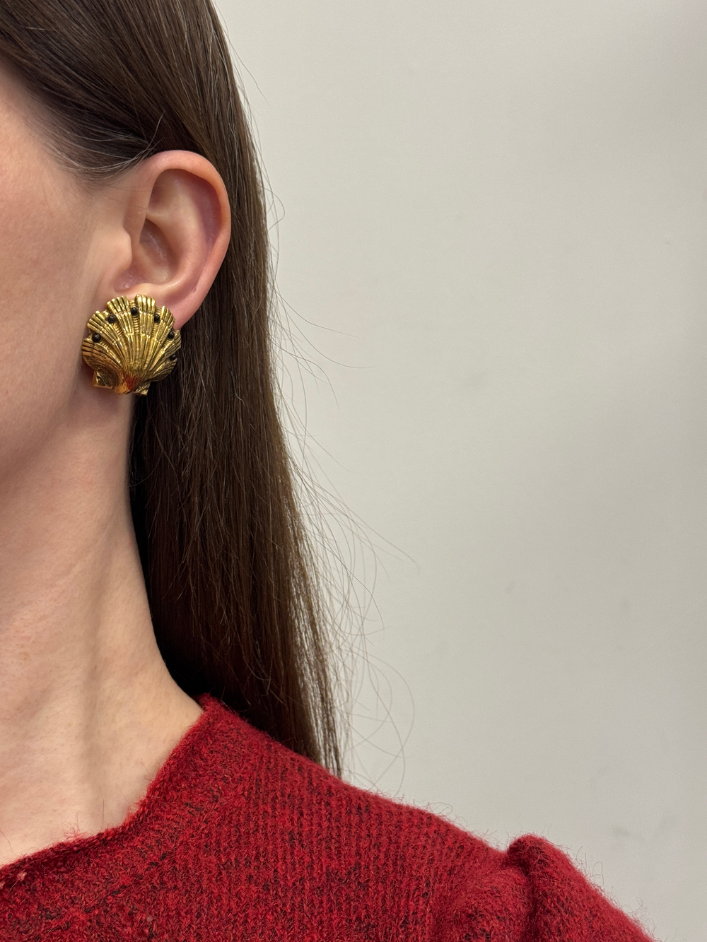 Клипсы Ракушки Chanel