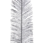 Ветка декоративная «Богемный стиль» 56 см, Серебро