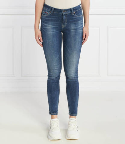 Джинсы NORA MR SKN Tommy Jeans - темно-синий(DW0DW16039)