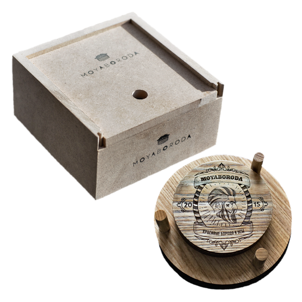 Набор деревянных подставок под Whiskey