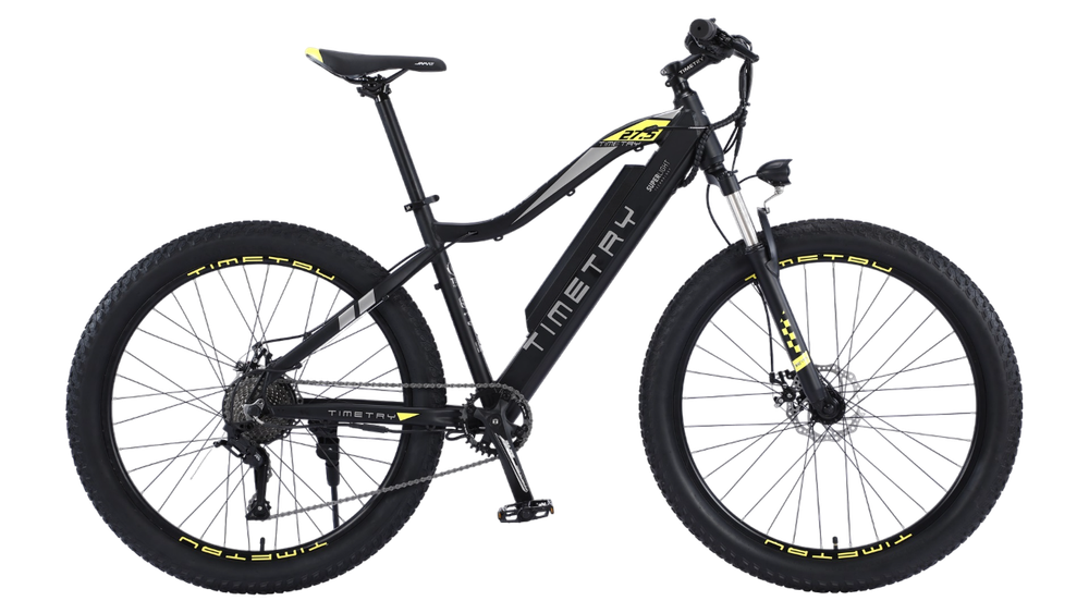 Электровелосипед  TIMETRY D054/ 9s 27.5in черный