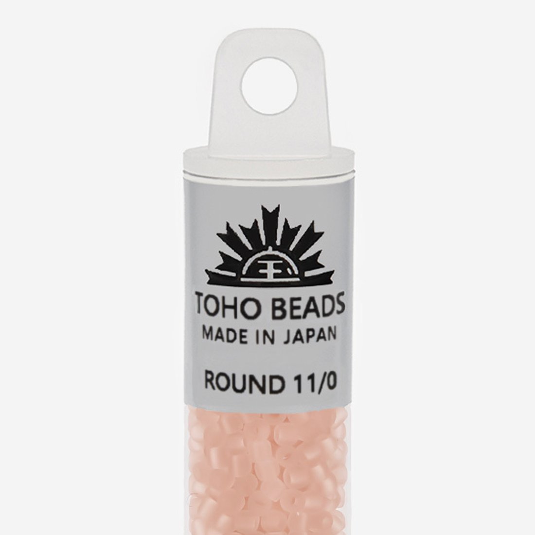 Японский бисер TOHO Round 11/0 (№11F), прозрачный матовый