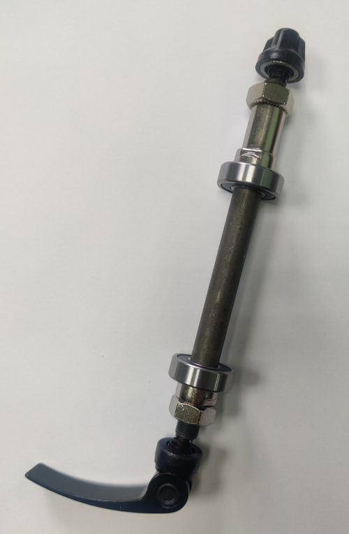 Ось задняя 145 3/8, промышленные подшипники 25 мм,под ось 12 мм