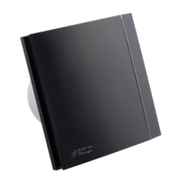 Накладной вентилятор Soler Palau SILENT-100 CZ MATT BLACK DESIGN 4C