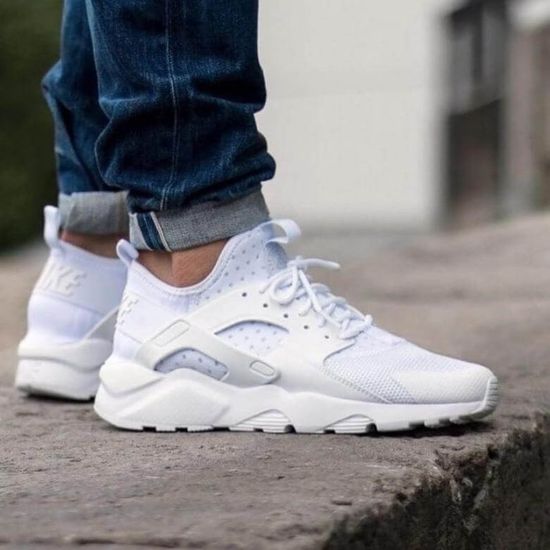 Кроссовки Nike Air Huarache Run Ultra Triple White