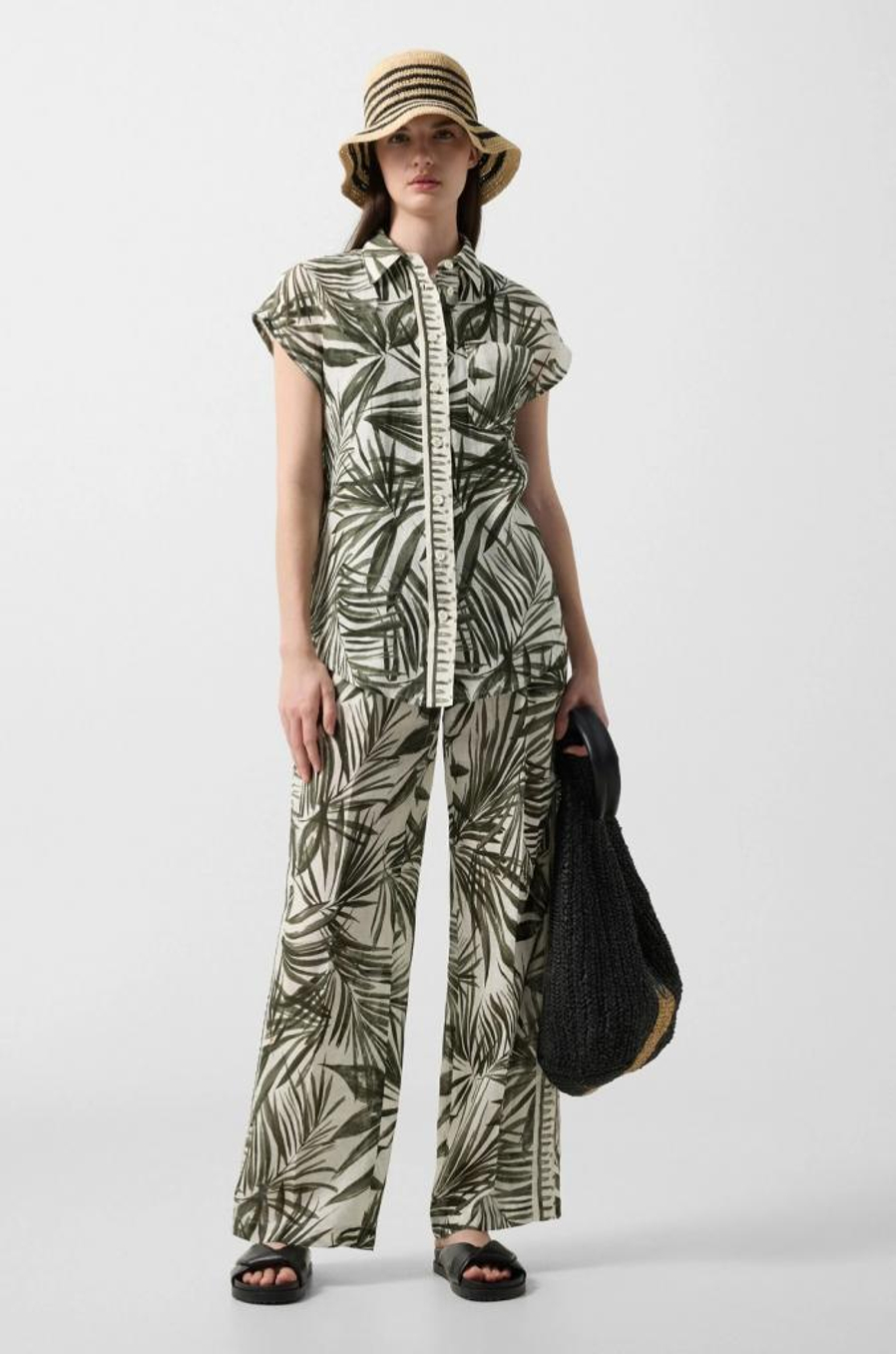 Блузка BOGNER CHARLET в зеленом цвете