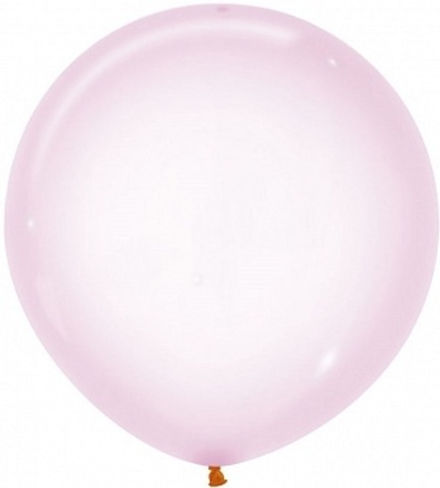 S 24'' Макарунс Хрустально розовый (309) кристалл 60 см.