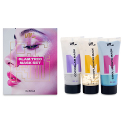 Набор масок для лица GLAM TRIO 3шт по 30мл