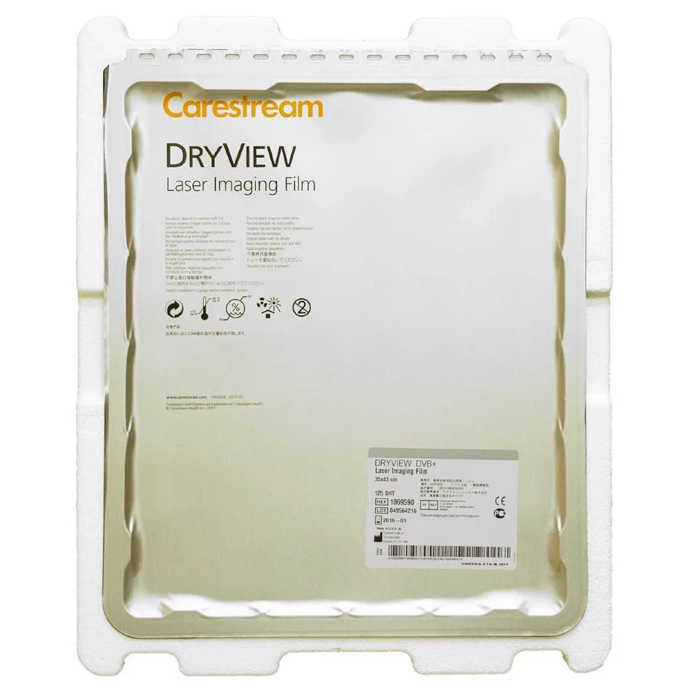 Рентгенпленка Kodak DVB+ Film 1069590 35x43 см 125 листов