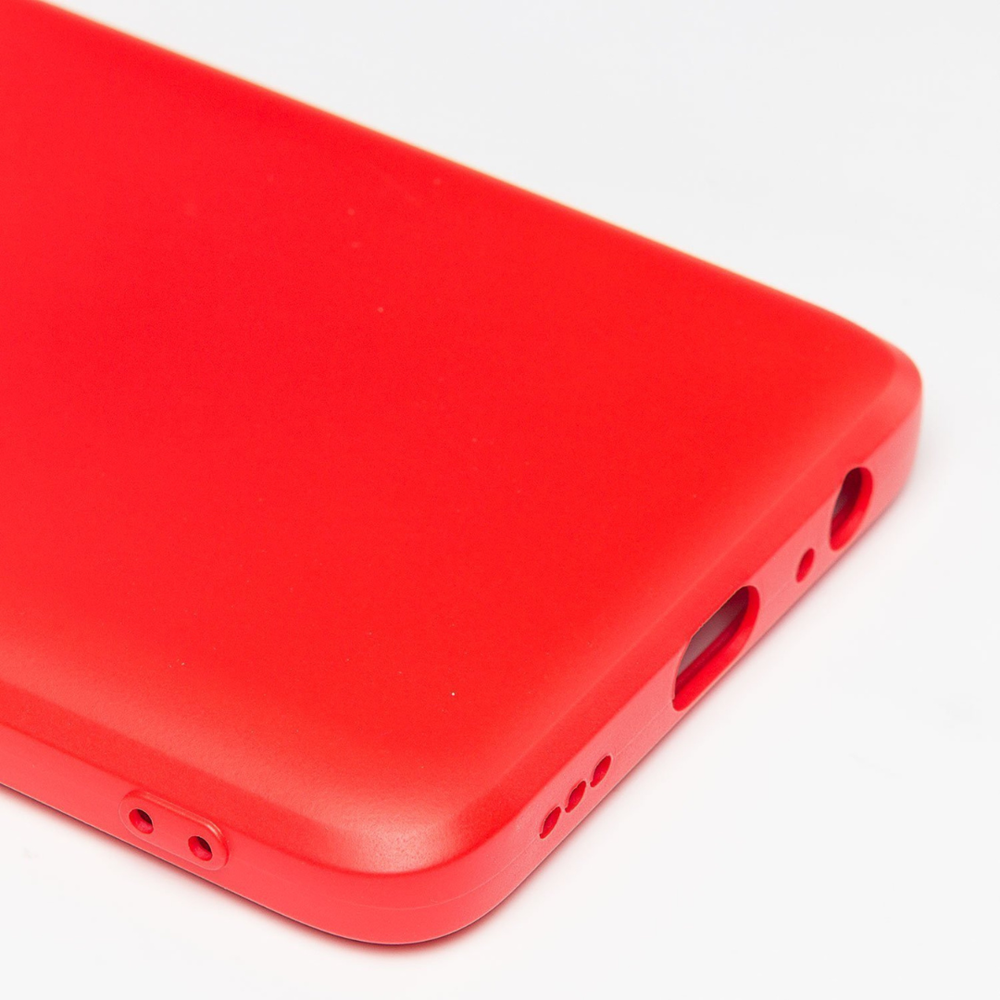 Силиконовый матовый чехол Activ Full Original Design для Xiaomi Redmi Note 9T 5G, красный