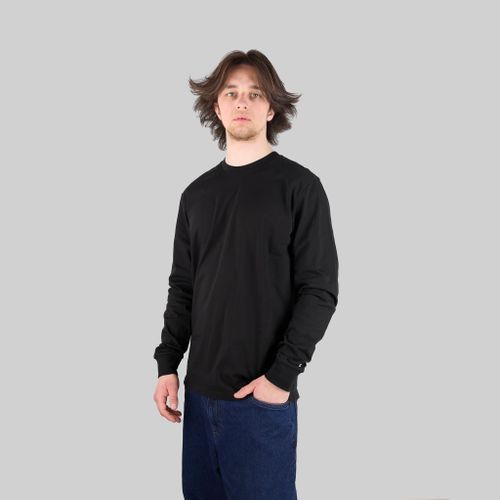 Лонгслив мужской Carhartt WIP Base артикул:I026265_black - купить в магазине Дайс