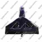 Надувной дартс «День» на подкачке, диаметр 4 м, размер 4×2×4 м