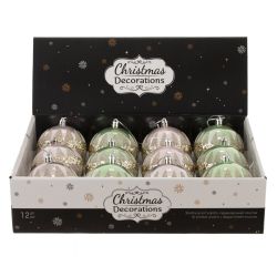 GAEM Набор из 12 шт: Украшение новогоднее "Шар", L35 W27 H9 см