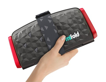 Бустер автомобильный Mifold Comfort, Charcoal Grey, темно-серый