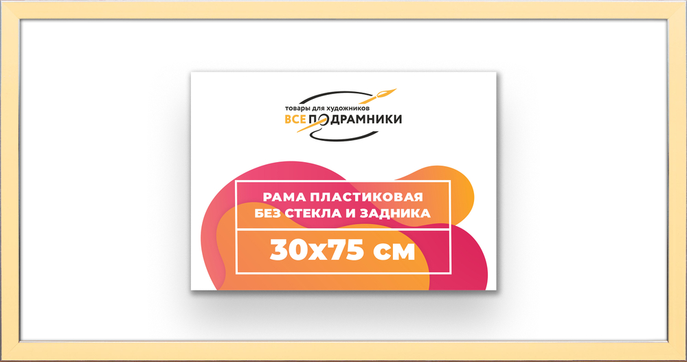 Рама 30x75 для картин и фотографий RP0430256-14