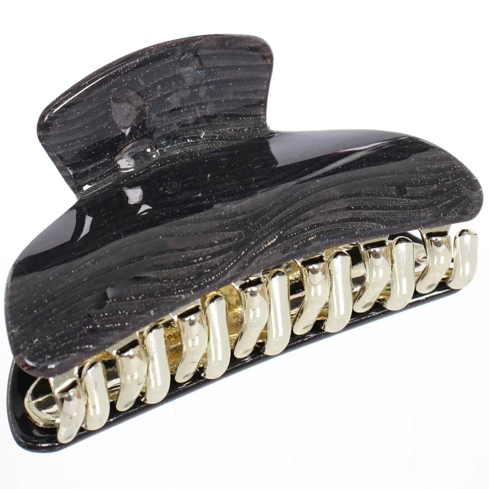 Заколка-краб для волос « ЭЙФОРИЯ», эва, микс 6 цветов, 8см (блистер Кокетка)