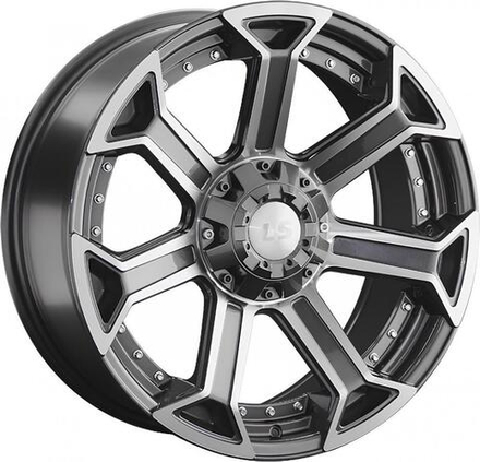 LS Wheels 1293 9x20 6x139.7 ET 25 Dia 100.1 (GMF)