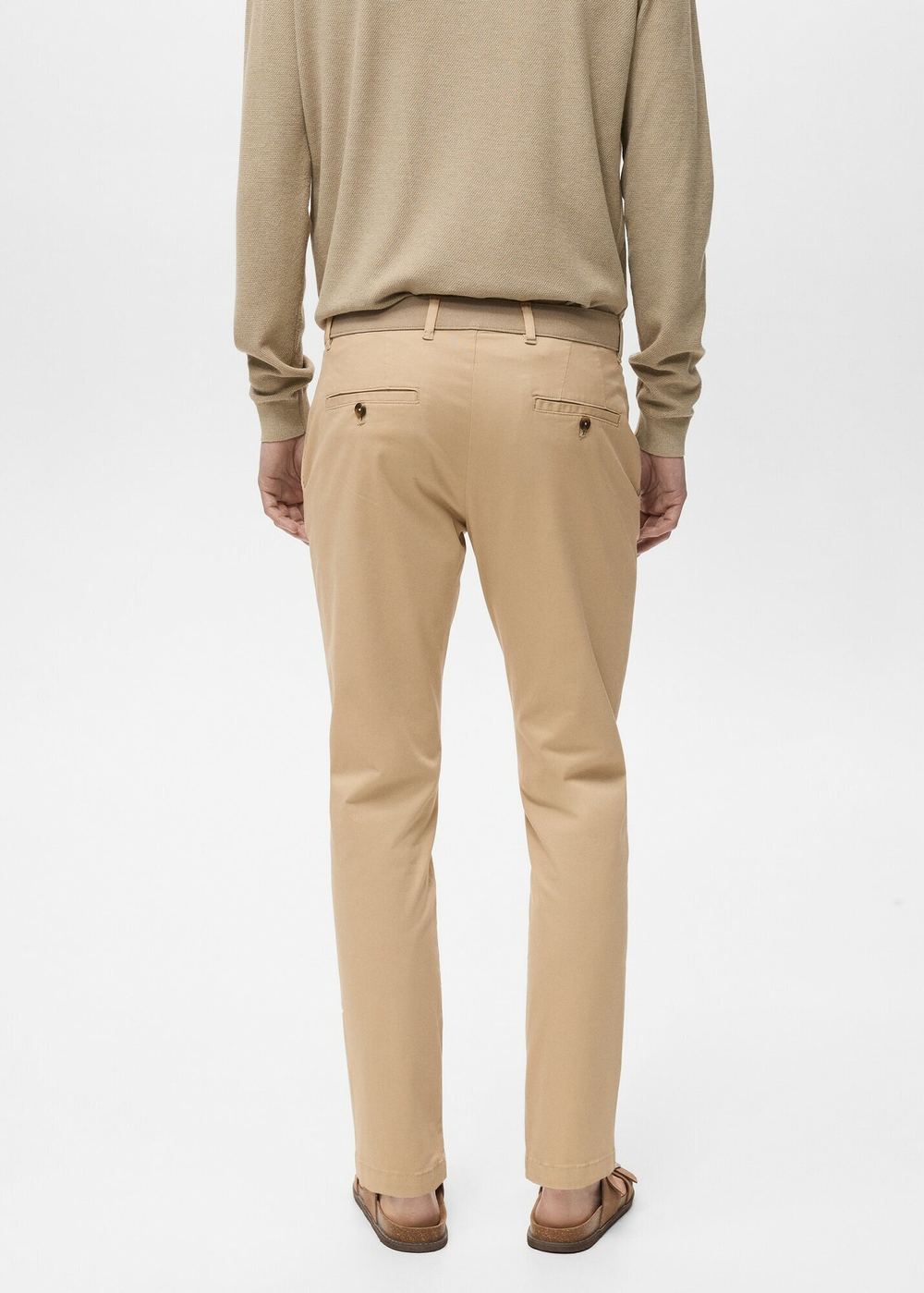 Укороченные брюки-чинос Prato tapered fit