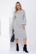 Платье Домино (светло-серое) П12763-18М LT Collection