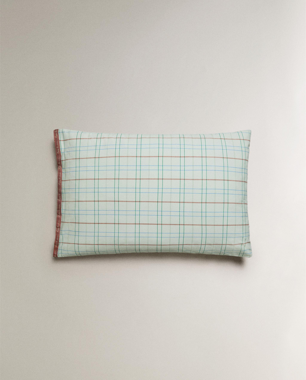 Наволочка Zara Home, хлопок 100%, в клетку, 1611/091