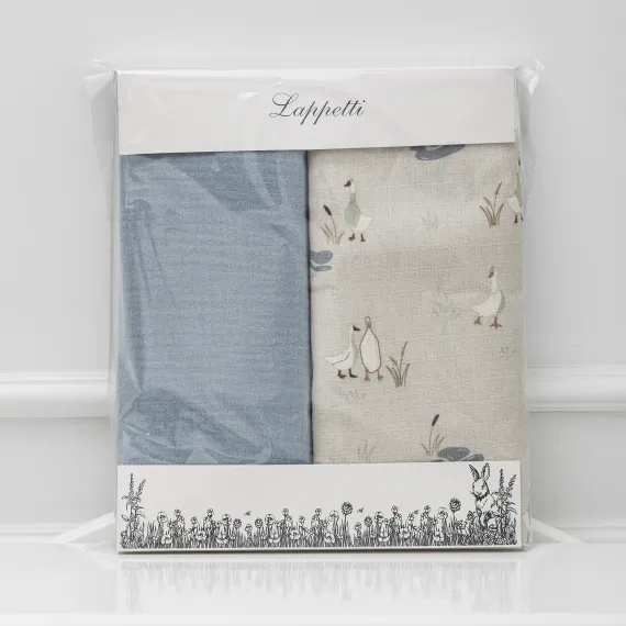 Набор муслиновых пеленок Lollycottons Утки