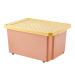 Детский ящик на колесиках Lalababy Follow Me 57л персиковая карамель