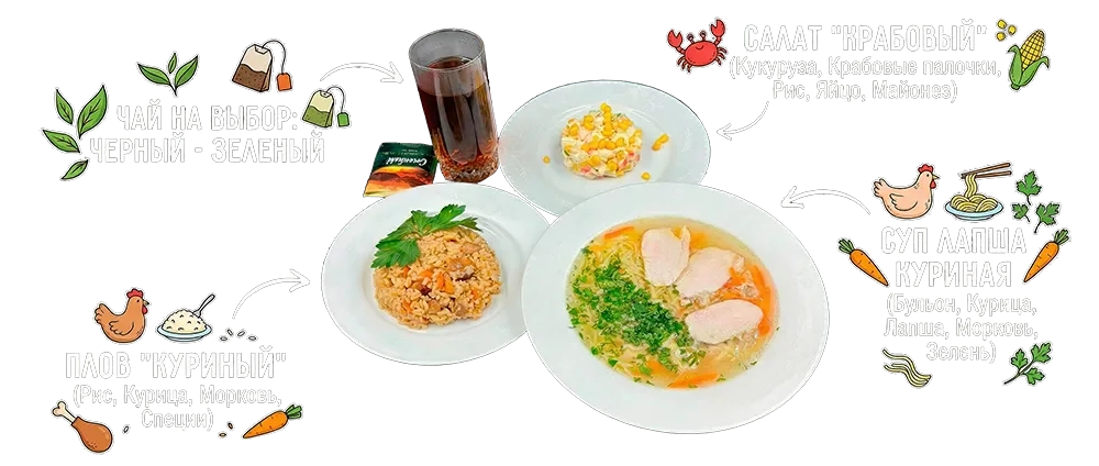 ОБЕД ПОНЕДЕЛЬНИКА