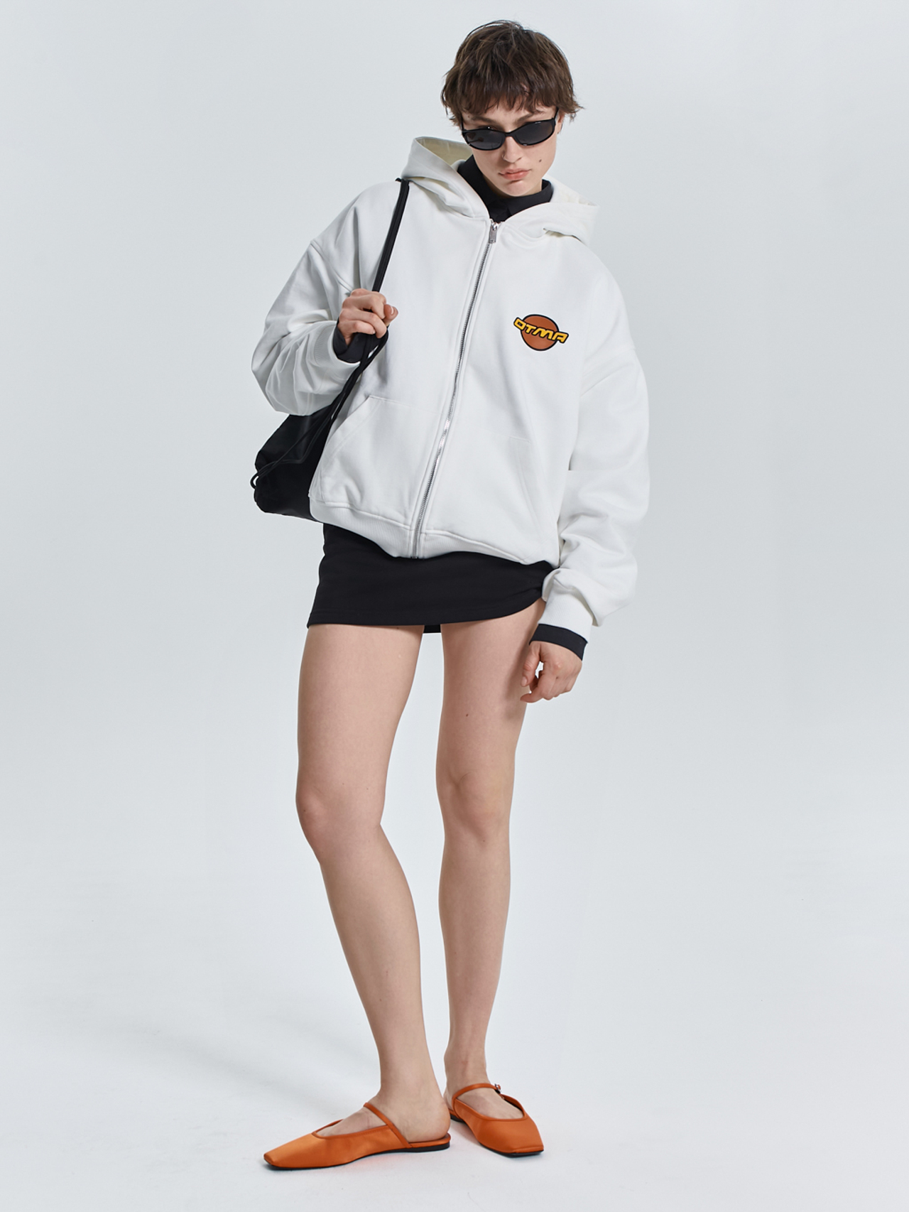 Зип худи из футера