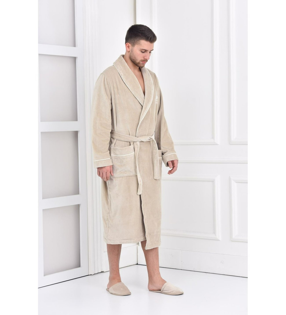 Мужской халат из органического хлопка Eco Cotton Beyzade