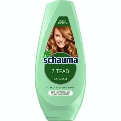Бальзам для волос SCHAUMA 7 Трав 300 мл