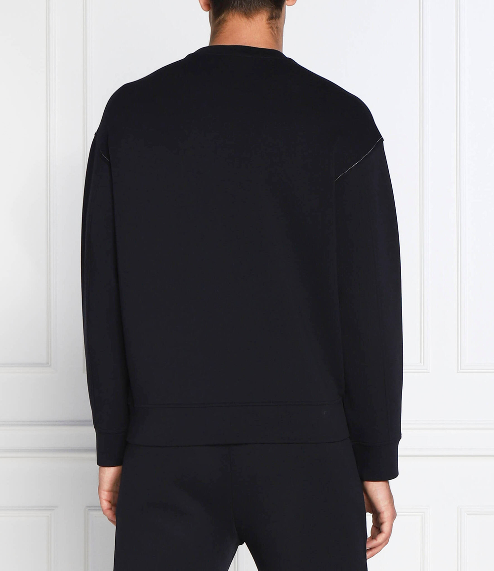 Худи Emporio Armani - темно-синий(6L1M82 1JHSZ)