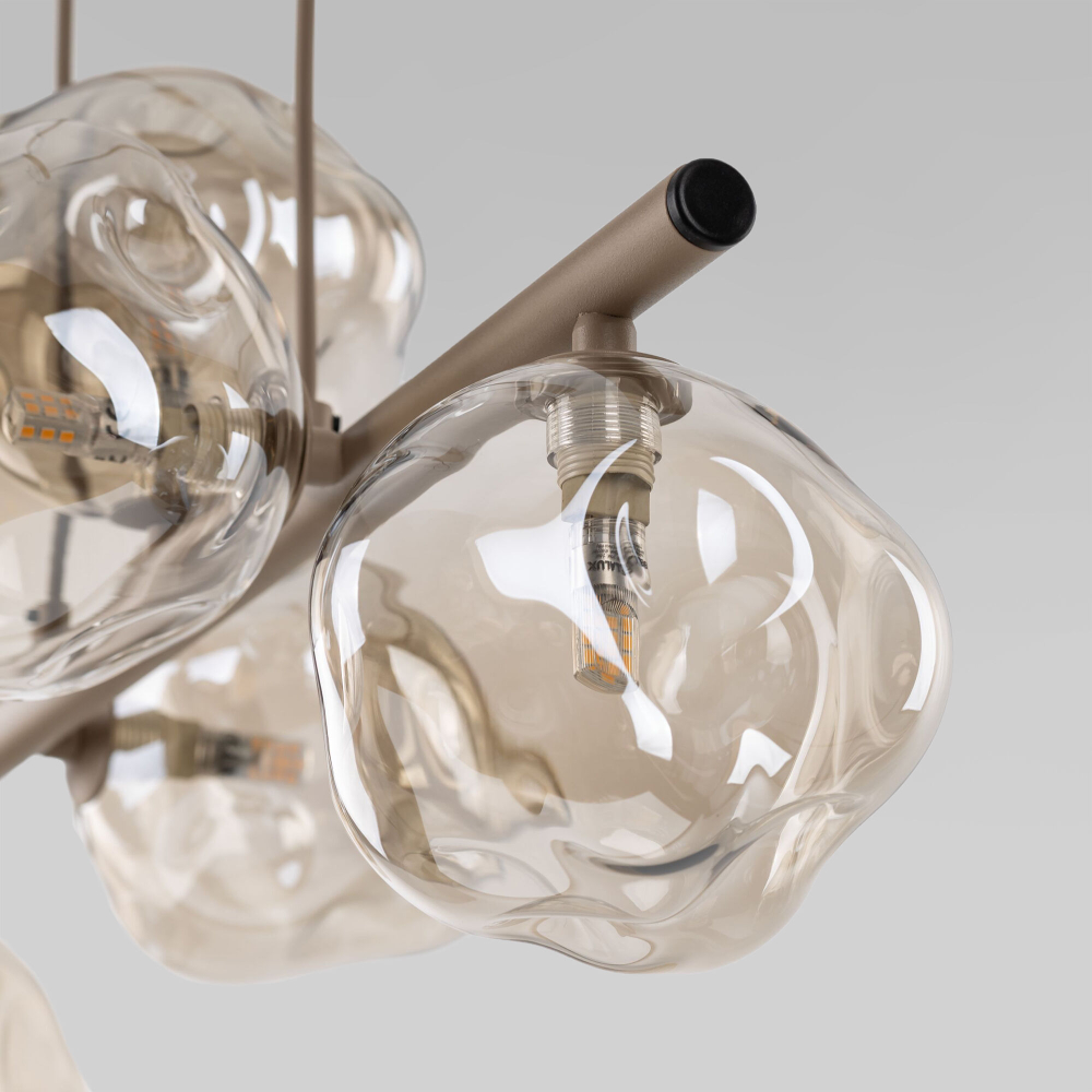 Подвесной светильник со стеклянными плафонами 11111 Lava Sabia