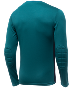 Футболка вратарская CAMP GK Padded LS, зеленый/черный/белый, детский