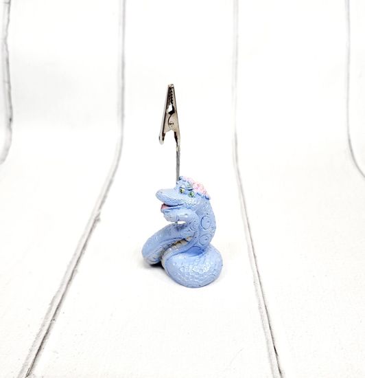 Держатель "Змейка", синяя