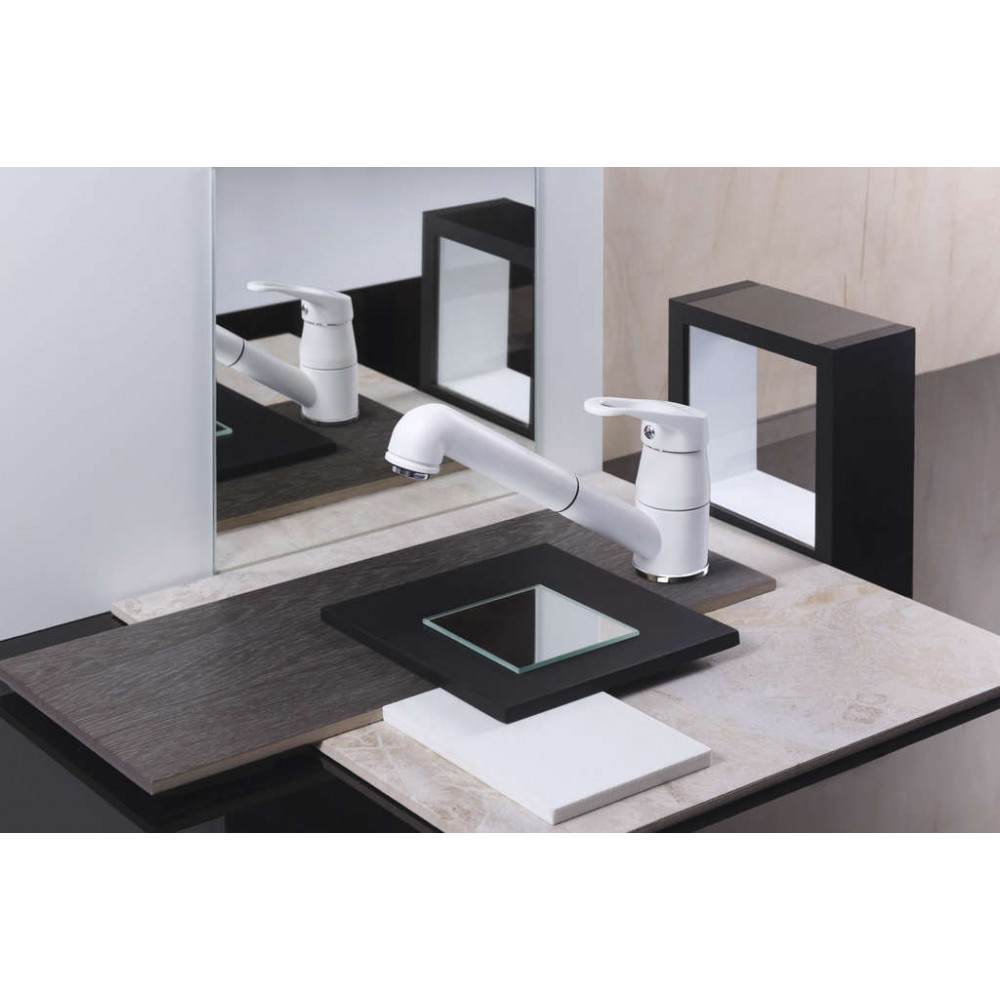 Кухонный смеситель Omoikiri Tateyama-S-WH