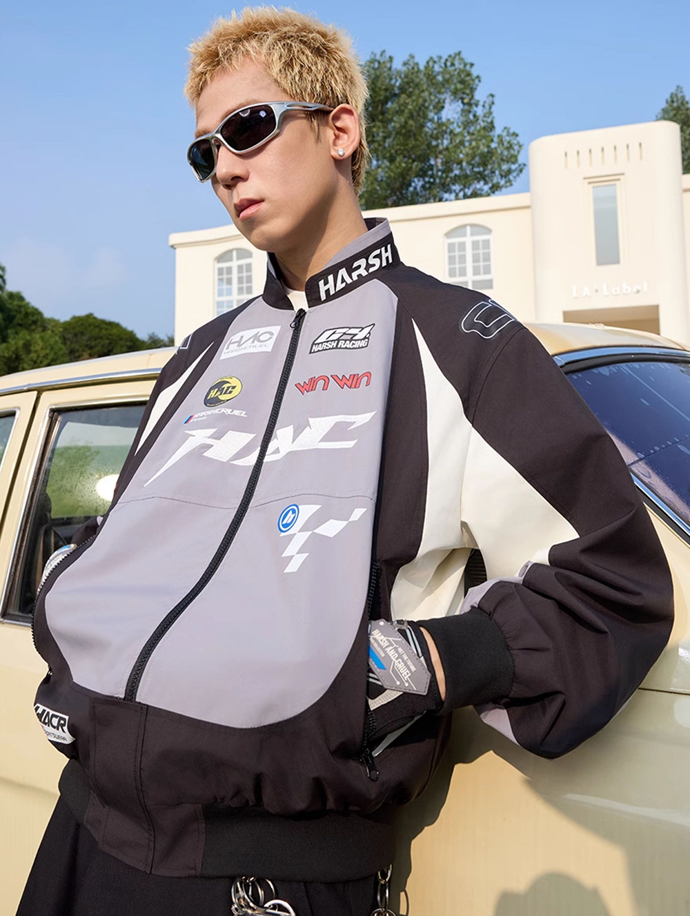Куртка HARSHandCRUEL "HAC" Nylon Racing Jacket
