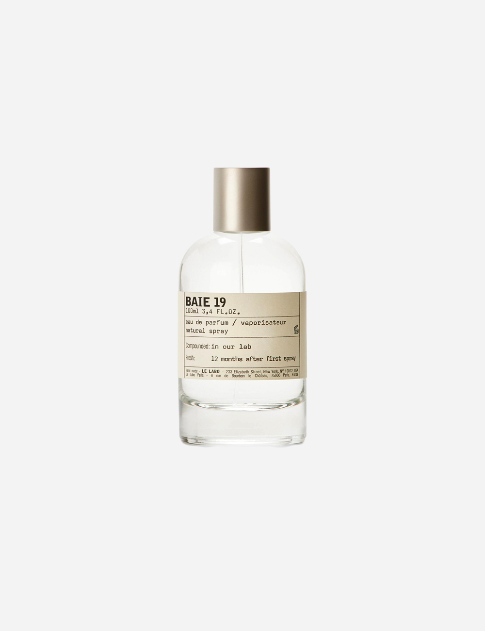 Духи Le Labo "Baie 19"