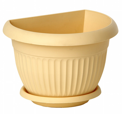 Кашпо настенное ЛИВИЯ 2,7 л D220мм М3111