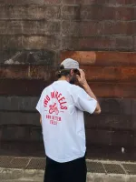 Футболка Miracle Apparel Heavy Soft Two Wheels For Better Feels Белая