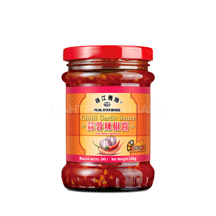 СТОП-ЦЕНА Соус Чили с чесноком Pearl River Bridge Chilli Garlic Sauce 240 г