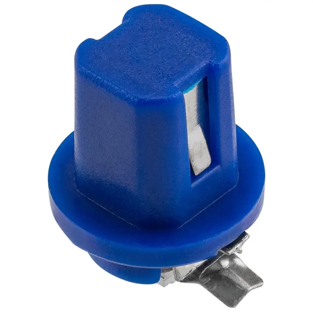 Лампочка светодиодная T8.5-5050-1SMD 12v синяя KING T8.5-5050-1SMD B