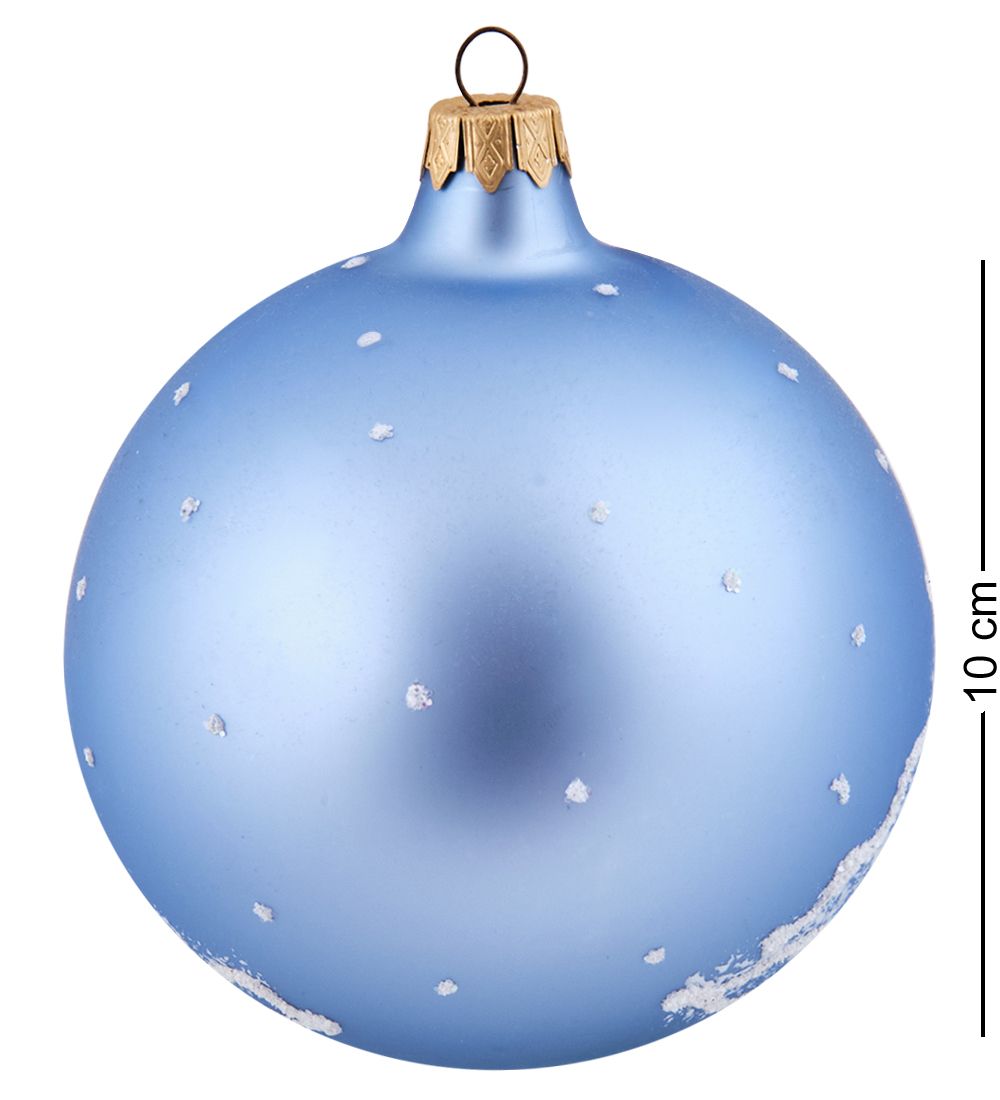 Элита НФШ-1663/1 Ел.украшение Шар «Снеговик» 100 мм