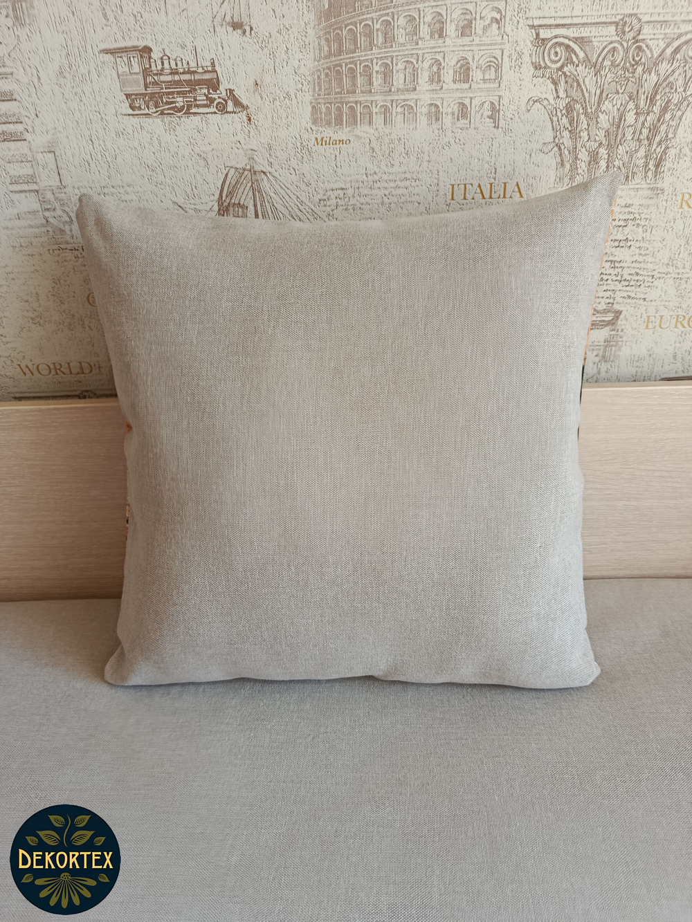 Декоративный гобеленовый чехол для интерьерной подушки Акрополь 47х47