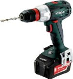 Аккумуляторный шуруповерт METABO BS 18 LT Quick 2x4.0 Ач 602104500