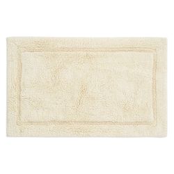 Коврик для ванной из хлопка ворсовый кремового цвета из коллекции Essential, 50х80 см