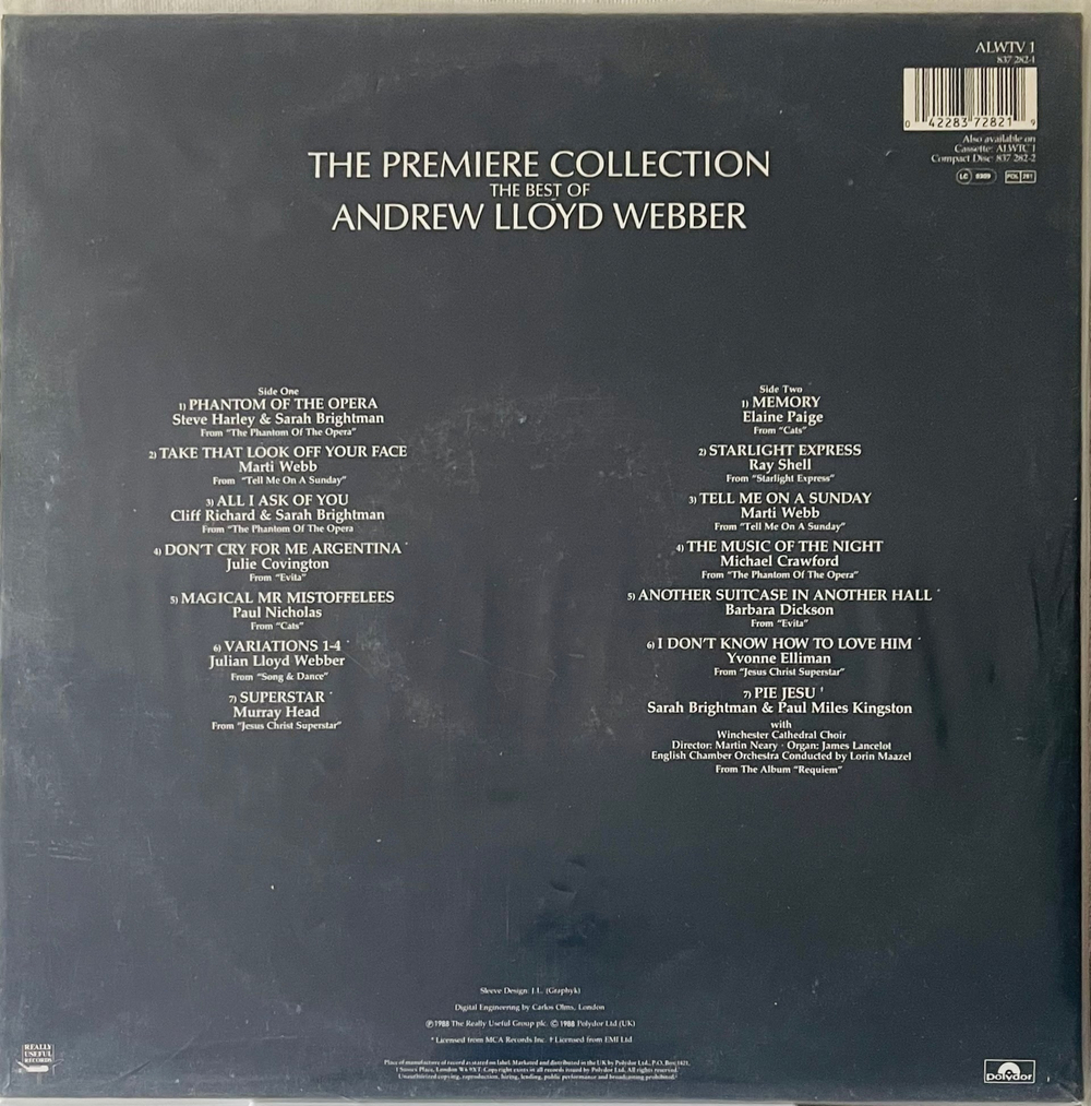 Andrew Lloyd Webber - Premiere Collection (Best Of)