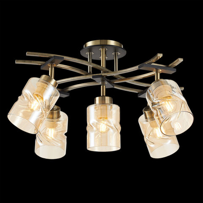 Citilux Мерида CL142154 Люстра с поворотными плафонами Бронза